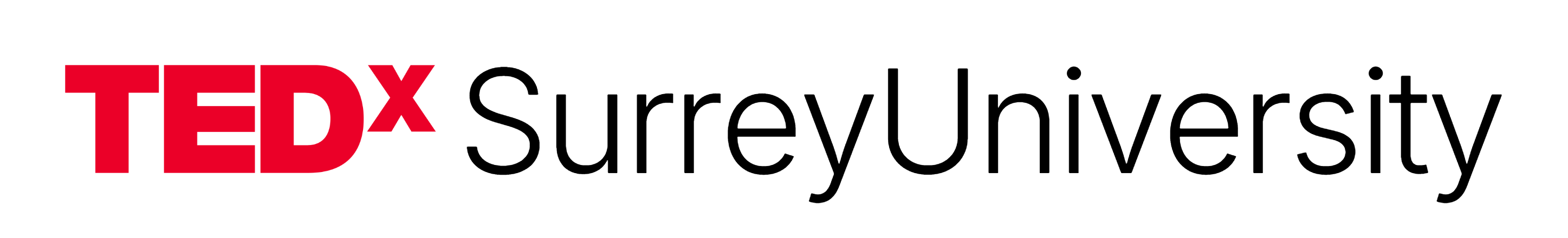 TEDxSurreyUniversity logo
